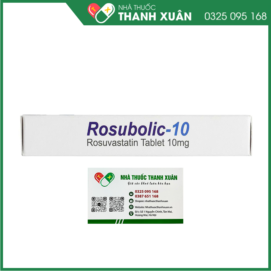 Rosubolic-10 thuốc điều trị mỡ máu